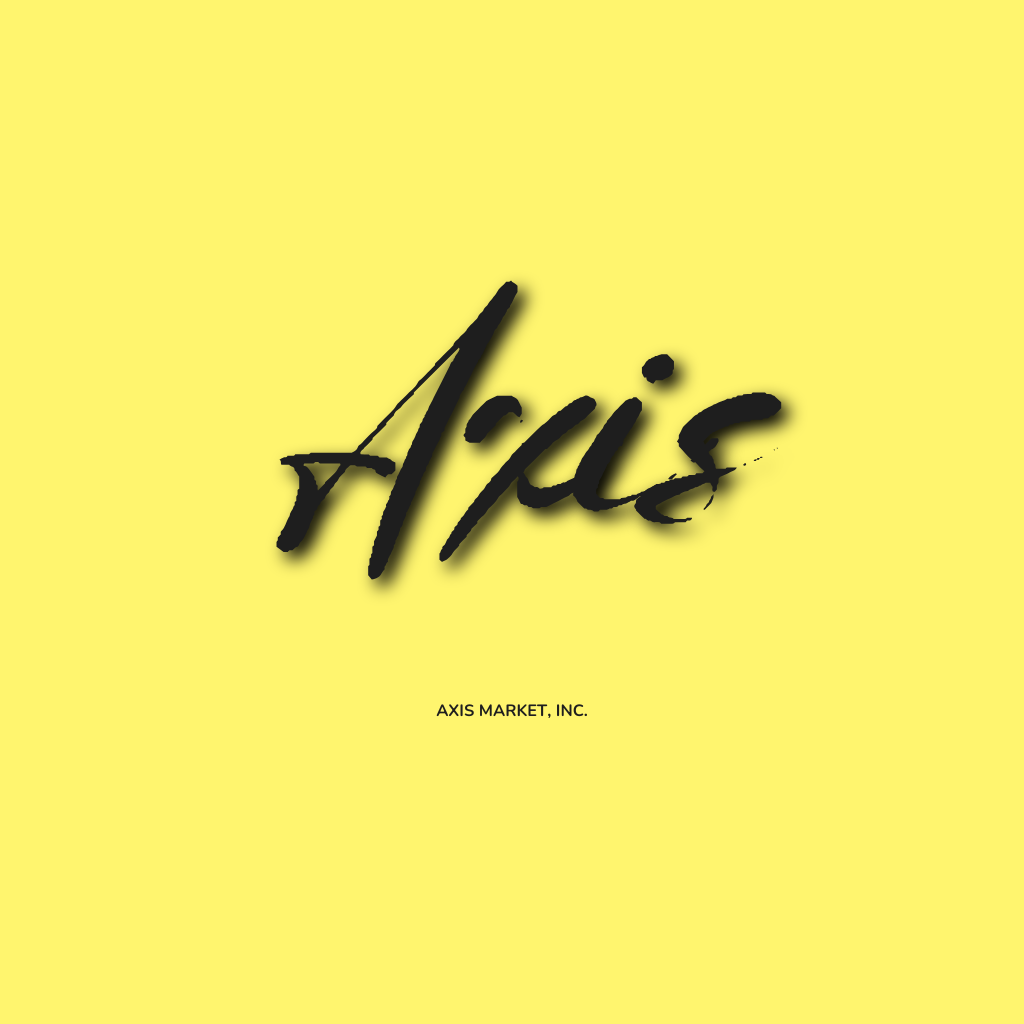 AXIS Market — brush script wordmark