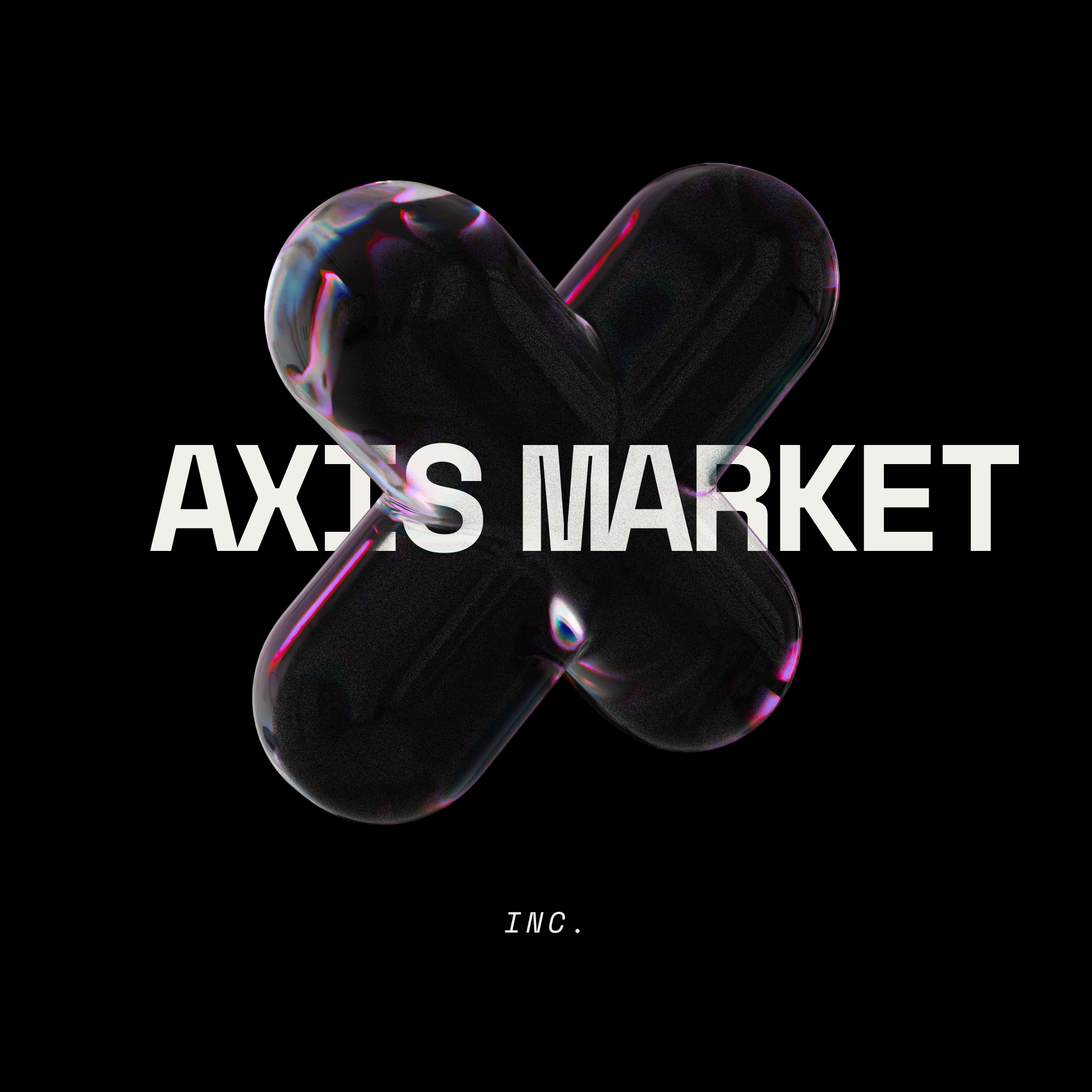 AXIS mark — black