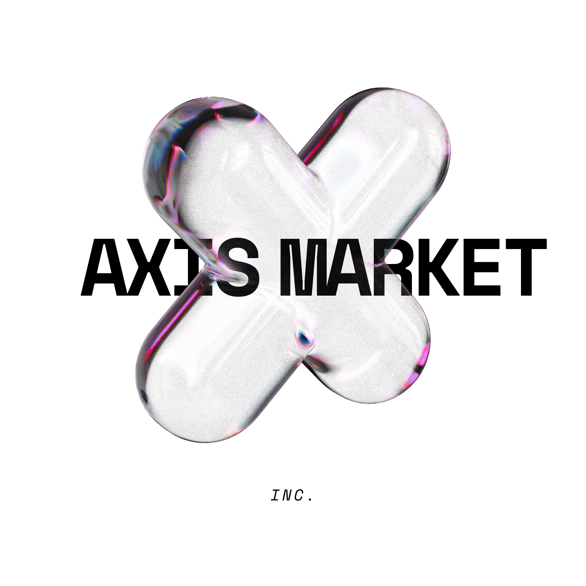 AXIS mark — white